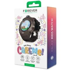 Smartwatch Dla Dziecka Z Gps Wi-Fi Forever Kids Kw-400 Czarny