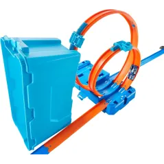 HOT WHEELS TRACK BUILDER MULTI LOOP BOX ZESTAW TORÓW I PĘTLI 6+