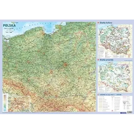MAPA POLSKI PLANSZA EDUKACYJNA