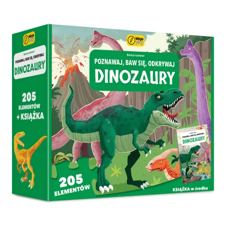 Poznawaj Baw Się Odkrywaj Dinozaury Puzzle I Książka 6+ Poznawaj Baw Się Odkrywaj Dinozaury Puzzle I Książka 6+