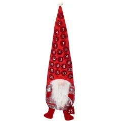 Kalendarz Adwentowy Wiszący Filcowy Krasnal 118 Cm