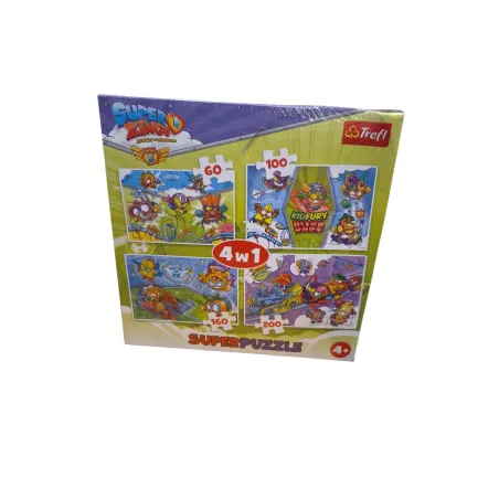 PUZZLE 4W1 SUPER ZINGS SUPER PUZZLE 520 ELEMENTÓW TREFL 4+