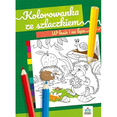 W Lesie I Na Łące Kolorowanka Ze Szlaczkiem W Lesie I Na Łące Kolorowanka Ze Szlaczkiem