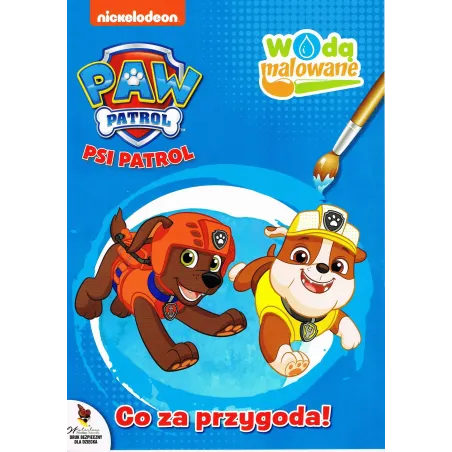Psi Patrol Co Za Przygoda! Wodą Malowane