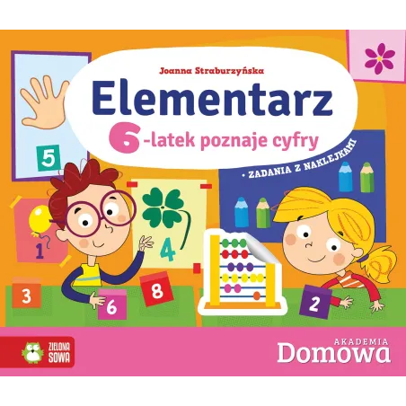 Elementarz. 6-Latek Poznaje Cyfry. Domowa Akademia