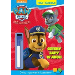 PSI PATROL. CZTERY ŁAPY W AKCJI. PISZ I ŚCIERAJ