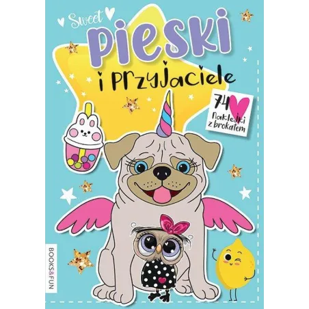 Pieski I Przyjaciele. Kolorowanka Z Naklejkami