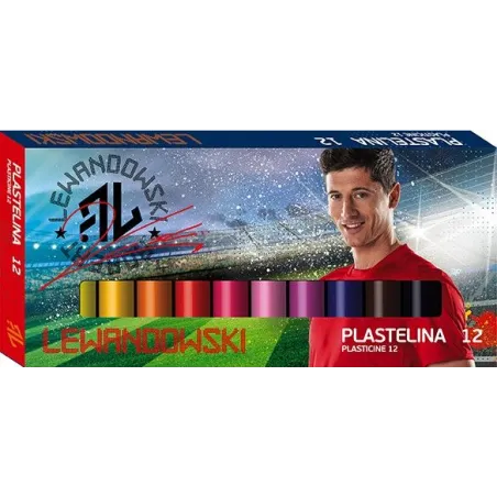 PLASTELINA ROBERT LEWANDOWSKI 12 KOLORÓW