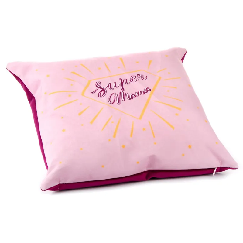 PODUSZKA SUPER MAMA 38 X 34 CM - Sampla