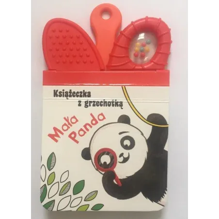 Mała Panda Książeczka Z Grzechotką I Gryzakiem Mała Panda Książeczka Z Grzechotką I Gryzakiem