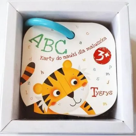 ABC. KARTY DO NAUKI DLA MALUSZKA 3+ - Yoyo Books