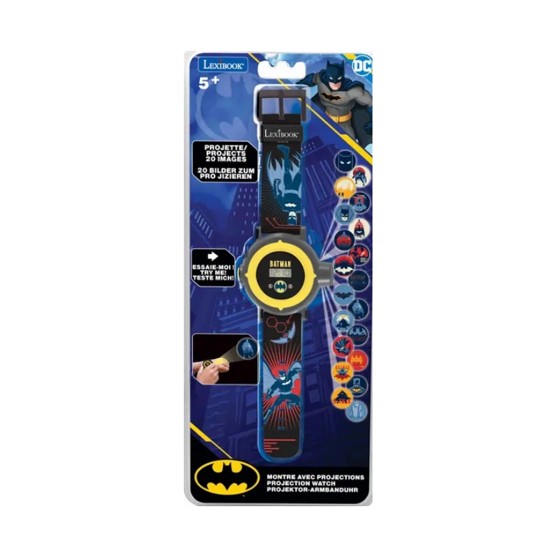 ZEGAREK PROJEKCYJNY BATMAN LEXIBOOK CYFROWY 3+ ZEGAREK PROJEKCYJNY BATMAN LEXIBOOK CYFROWY 3+