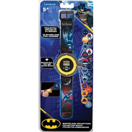 Zegarek Projekcyjny Batman Lexibook Cyfrowy 3+ Zegarek Projekcyjny Batman Lexibook Cyfrowy 3+
