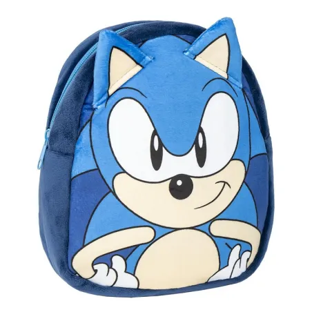PLECAK PLUSZOWY SONIC DO PRZEDSZKOLA 22 CM