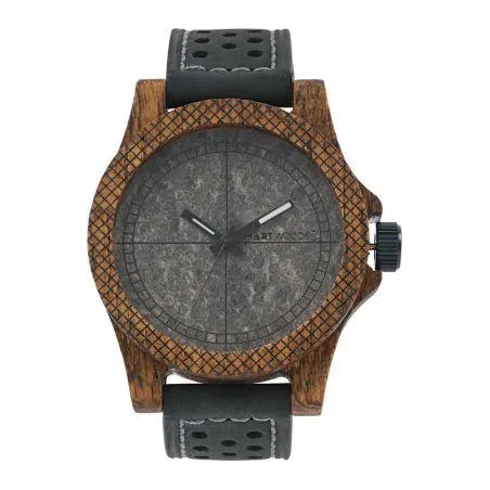 ZEGAREK DREWNIANY EKO RĘCZNIE WYKONANY SMARTWOODS DISTRICT UNISEX - Smartwoods