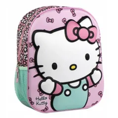 PLECAK PRZEDSZKOLNY HELLO KITTY RÓŻOWY 3D
