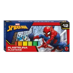 PLASTELINA SPIDER-MAN 12 KOLORÓW ST. MAJEWSKI