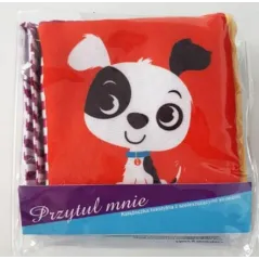 PRZYTUL MNIE - PIESEK. KSIĄŻECZKA TEKSTYLNA Z SZELESZCZĄCYMI STRONAMI - Yoyo Books