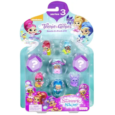 SHIMMER & SHINE TEENIE GENIES FIGURKI 8 DZINÓW 3+ - Mattel