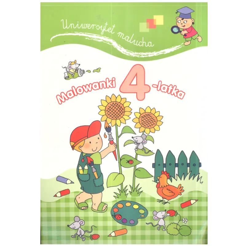 MALOWANKI 4-LATKA UNIWERSYTET MALUCHA Elżbieta Lekan - Olesiejuk