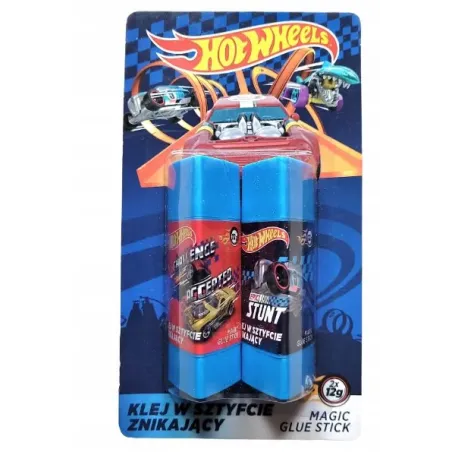 Klej W Sztyfcie Znikający 2 X 12 G Hot Wheels Klej W Sztyfcie Znikający 2 X 12 G Hot Wheels