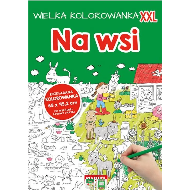 WIELKA KOLOROWANKA XXL NA WSI 