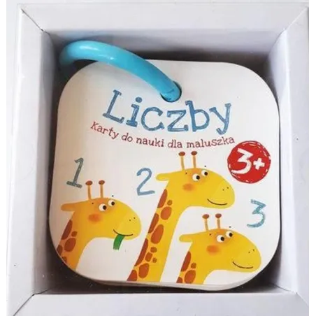 Liczby. Karty Do Nauki Dla Maluszka  3+