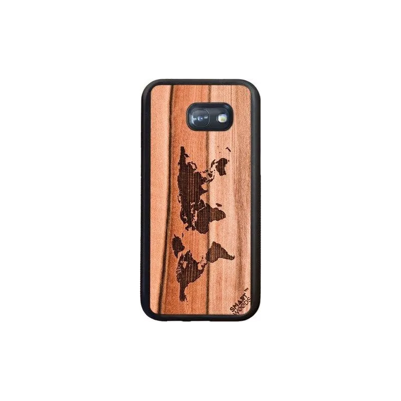 ETUI SAMSUNG GALAXY A5 2017 MAPA ŚWIATA - Smartwoods