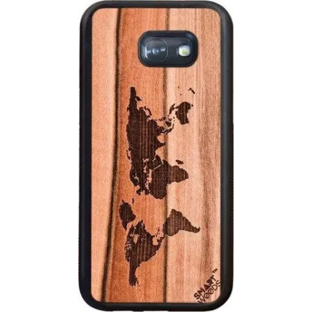 ETUI SAMSUNG GALAXY A5 2017 MAPA ŚWIATA - Smartwoods