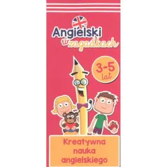 ANGIELSKI W ZAGADKACH 3-5 LAT KAPITAN NAUKA KREATYWNA NAUKA ANGIELSKIEGO - Edgard