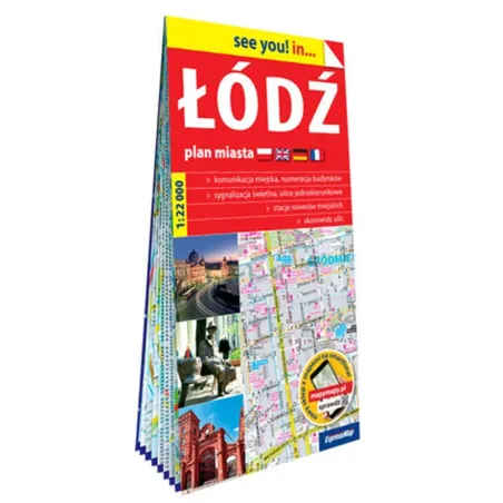 SEE YOU IN... ŁÓDŹ PLAN MIASTA 1:22 000