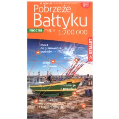 POBRZEŻE BAŁTYKU MAPA TURYSTYCZNA 1 : 200 000 - Demart