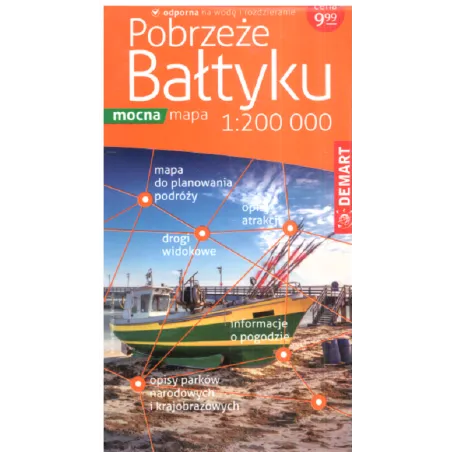 Pobrzeże Bałtyku Mapa Turystyczna 1 : 200 000 Pobrzeże Bałtyku Mapa Turystyczna 1 : 200 000