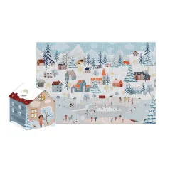 ZIMOWY CZAS PUZZLE 250 ELEMENTÓW INTERDRUK