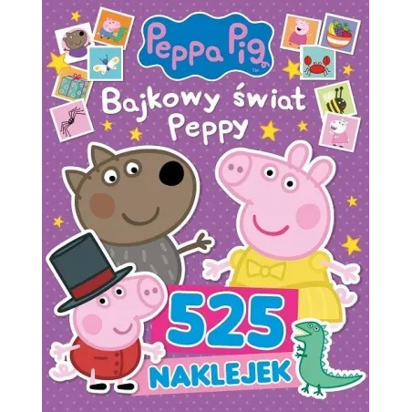 Peppa Pig Bajkowy Świat Peppy 525 Naklejek