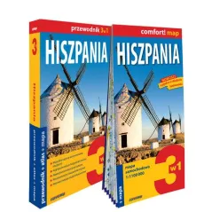HISZPANIA 3W1 PRZEWODNIK + ATLAS + MAPA II GATUNEK