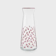 KARAFKA SZKLANA HOMLA CHERISH LOVE 1,2 L W WIŚNIE