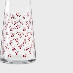 KARAFKA SZKLANA HOMLA CHERISH LOVE 1,2 L W WIŚNIE