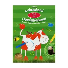 ZABAWA Z OBRAZKAMI I ŁAMIGŁÓWKAMI 3-5 LAT - Yoyo Books