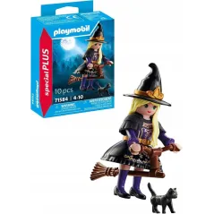 PLAYMOBIL CZAROWNICA Z KOTEM 4+