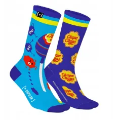 SKARPETKI CHUPA CHUPS NIEBIESKIE ROZMIAR 39-42 CAPSLAB