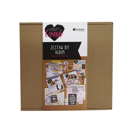 Album Do Scrapbookingu + Akcesoria Zestaw Diy