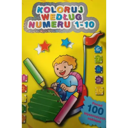 KOLORUJ WEDŁUG NUMERU 1-20 ŻÓŁTA