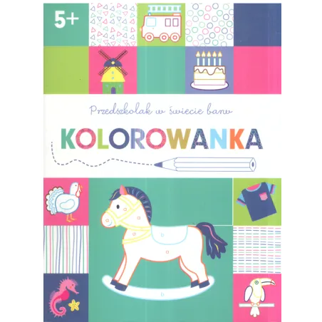 PRZEDSZKOLE W ŚWIECIE BARW KOLOROWANKA 5+ - Olesiejuk
