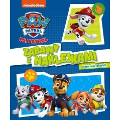 PSI PATROL ZABAWY Z NAKLEJKAMI