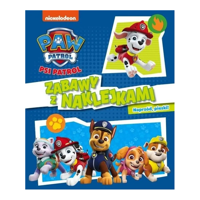 PSI PATROL ZABAWY Z NAKLEJKAMI PSI PATROL ZABAWY Z NAKLEJKAMI