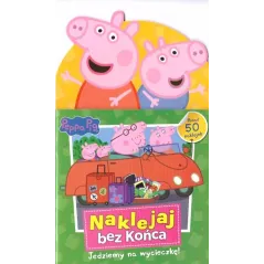 ŚWINKA PEPPA. NAKLEJAJ BEZ KOŃCA. JEDZIEMY NA WYCIECZKĘ! - Media Service Zawada