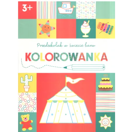 PRZEDSZKOLAK W ŚWIECIE BARW KOLOROWANKA - Olesiejuk