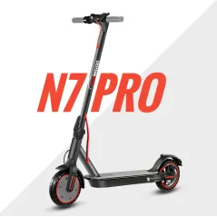 HULAJNOGA ELEKTRYCZNA SUNNIGOO N7PRO 350 W 25 KM/H 36 V 10,4 AH CZARNA APLIKACJA