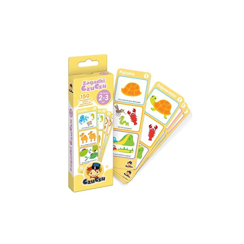 ZAGADKI DLA DZIECI OD 2-3 LAT CZUCZU - Bright Junior Media